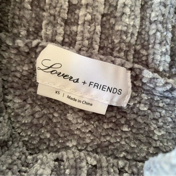 Lovers + Friends XS Delridge Chenille Sweater Zippers - Picture 4 of 8